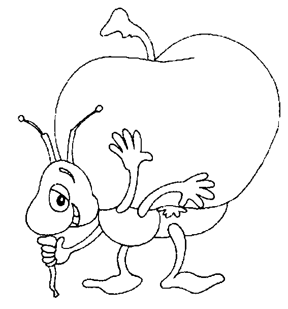 Раскраска: муравей (Животные) #6944 - Бесплатные раскраски для печати