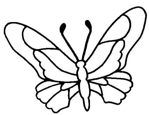 Раскраска: бабочка (Животные) #15683 - Бесплатные раскраски для печати