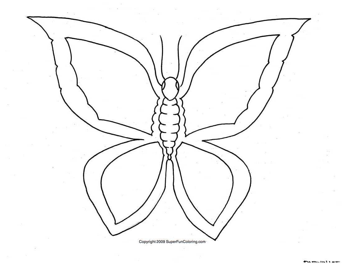 Раскраска: бабочка (Животные) #15756 - Бесплатные раскраски для печати