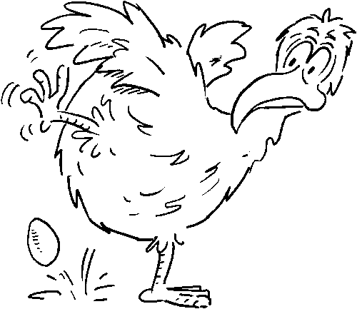 Раскраска: курица (Животные) #17294 - Бесплатные раскраски для печати