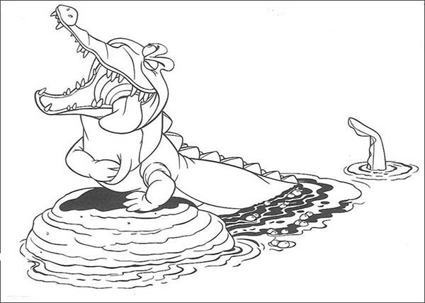 Раскраска: крокодил (Животные) #4981 - Бесплатные раскраски для печати