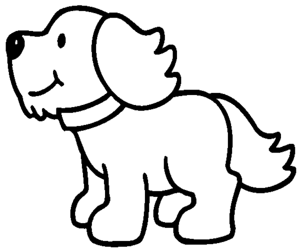 Раскраска: собака (Животные) #13 - Бесплатные раскраски для печати