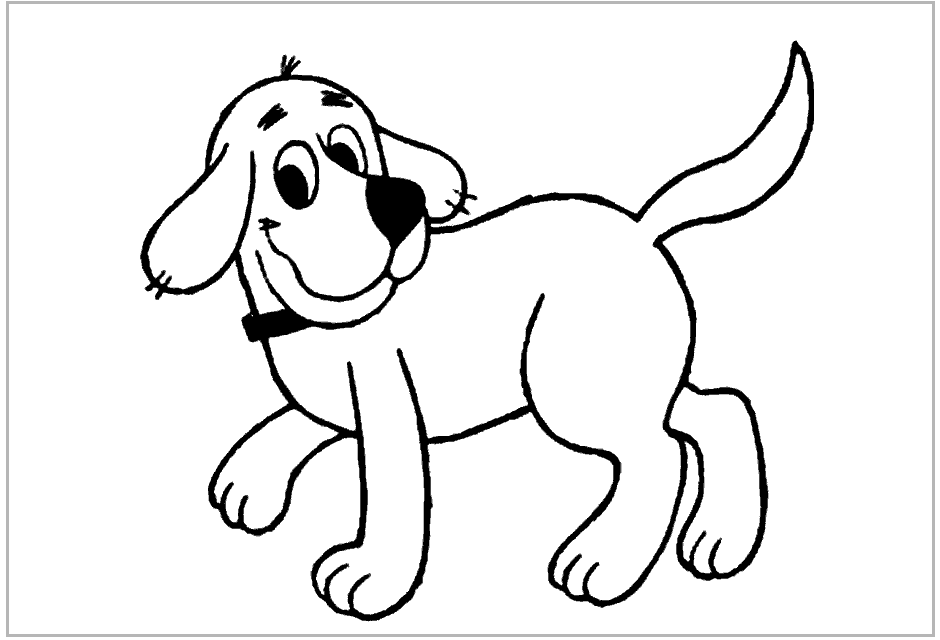 Раскраска: собака (Животные) #22 - Бесплатные раскраски для печати