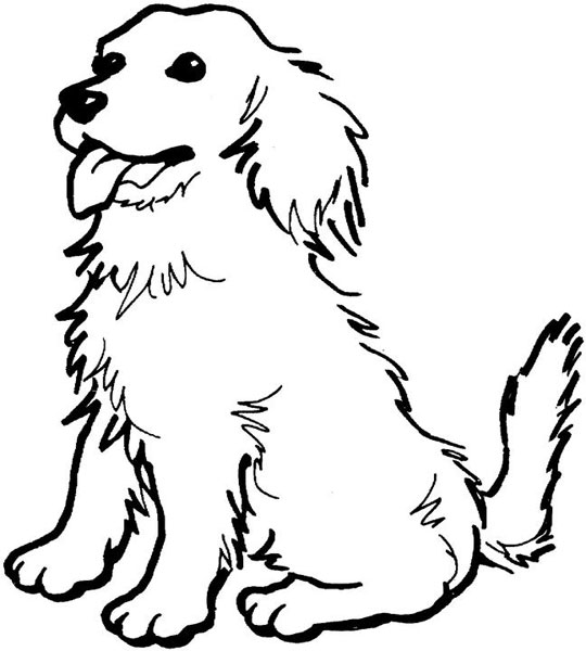 Раскраска: собака (Животные) #3091 - Бесплатные раскраски для печати
