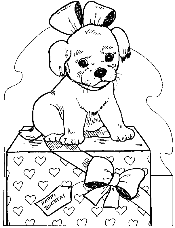 Раскраска: собака (Животные) #3143 - Бесплатные раскраски для печати