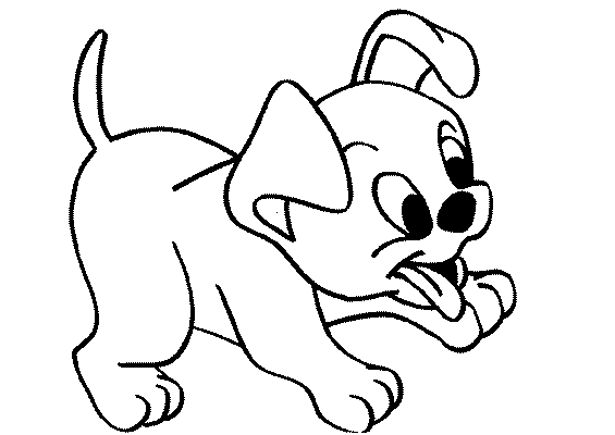 Раскраска: собака (Животные) #46 - Бесплатные раскраски для печати
