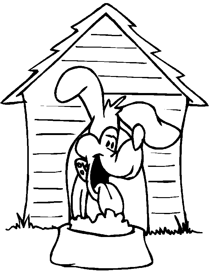 Раскраска: собака (Животные) #47 - Бесплатные раскраски для печати