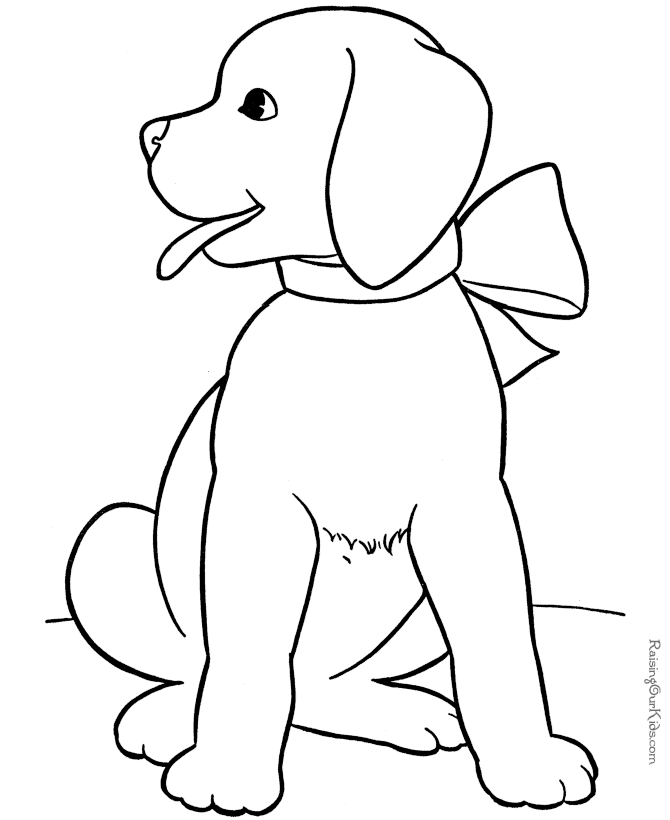 Раскраска: собака (Животные) #57 - Бесплатные раскраски для печати
