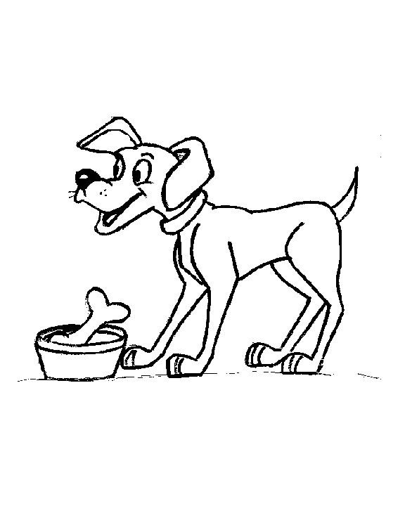 Раскраска: собака (Животные) #67 - Бесплатные раскраски для печати