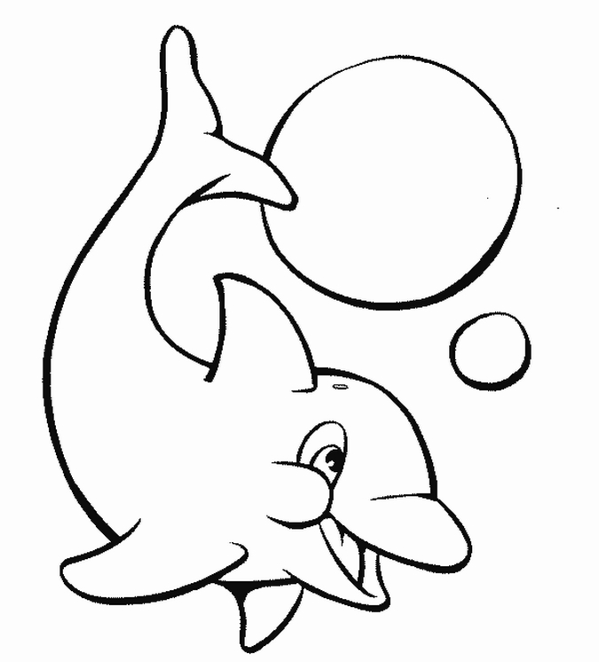 Раскраска: дельфин (Животные) #5094 - Бесплатные раскраски для печати