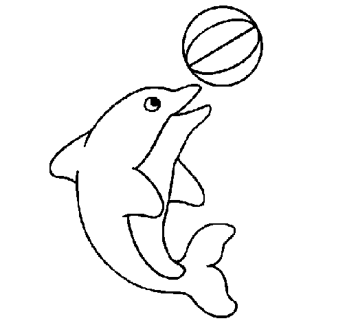 Раскраска: дельфин (Животные) #5187 - Бесплатные раскраски для печати