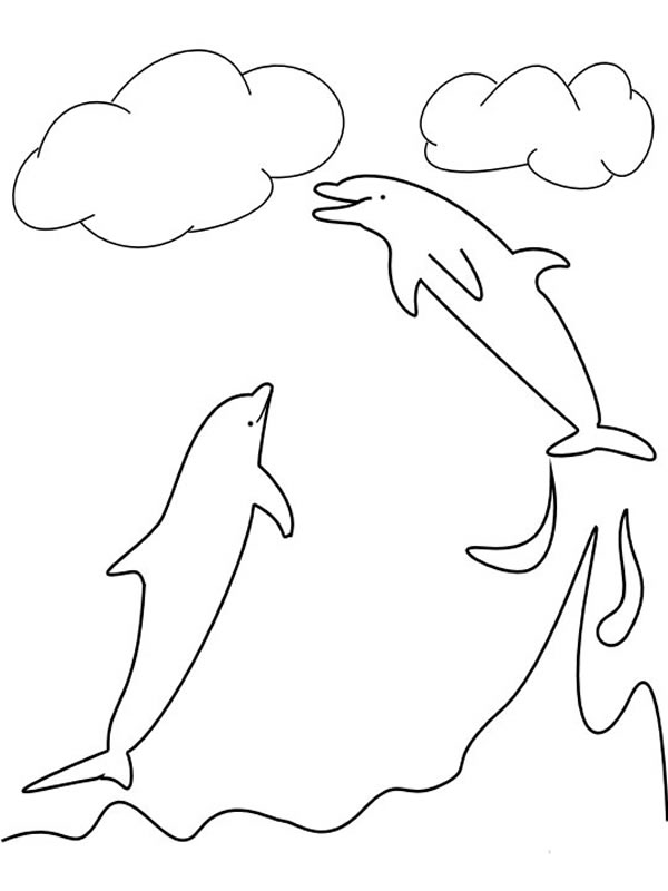 Раскраска: дельфин (Животные) #5244 - Бесплатные раскраски для печати