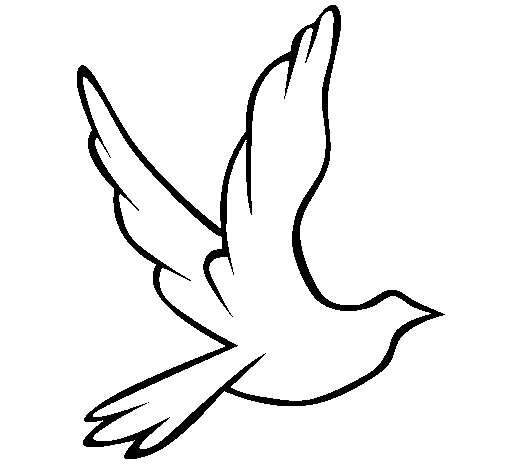 Раскраска: голубь (Животные) #3924 - Бесплатные раскраски для печати