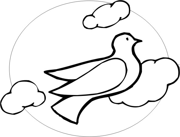 Раскраска: голубь (Животные) #3972 - Бесплатные раскраски для печати