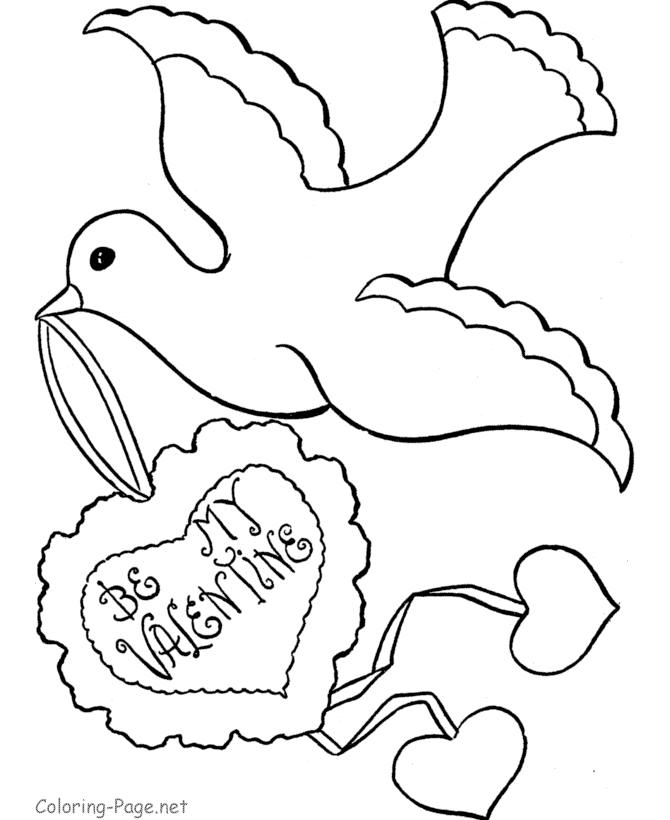 Раскраска: голубь (Животные) #3998 - Бесплатные раскраски для печати