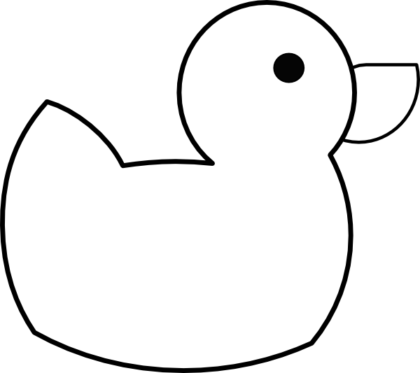 Раскраска: утка (Животные) #1470 - Бесплатные раскраски для печати
