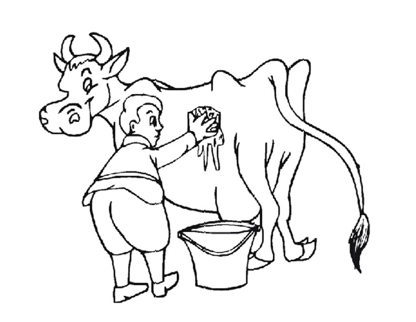 Раскраска: Сельскохозяйственные животные (Животные) #21557 - Бесплатные раскраски для печати
