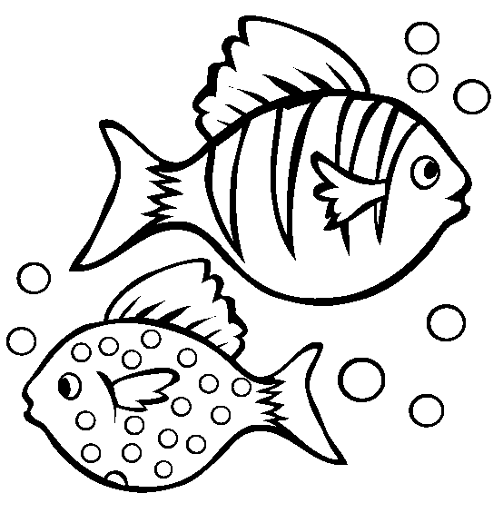 Раскраска: рыба (Животные) #17041 - Бесплатные раскраски для печати