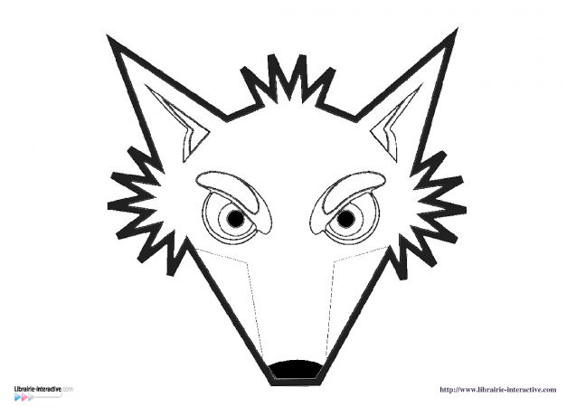 Раскраска: лисица (Животные) #15054 - Бесплатные раскраски для печати