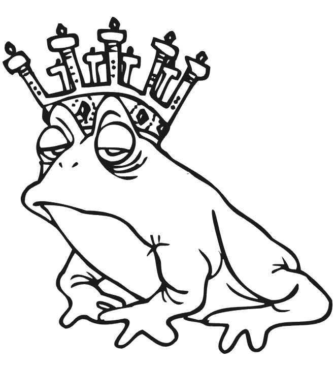 Раскраска: лягушка (Животные) #7587 - Бесплатные раскраски для печати