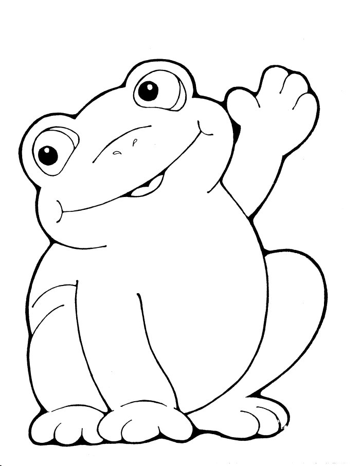Раскраска: лягушка (Животные) #7659 - Бесплатные раскраски для печати