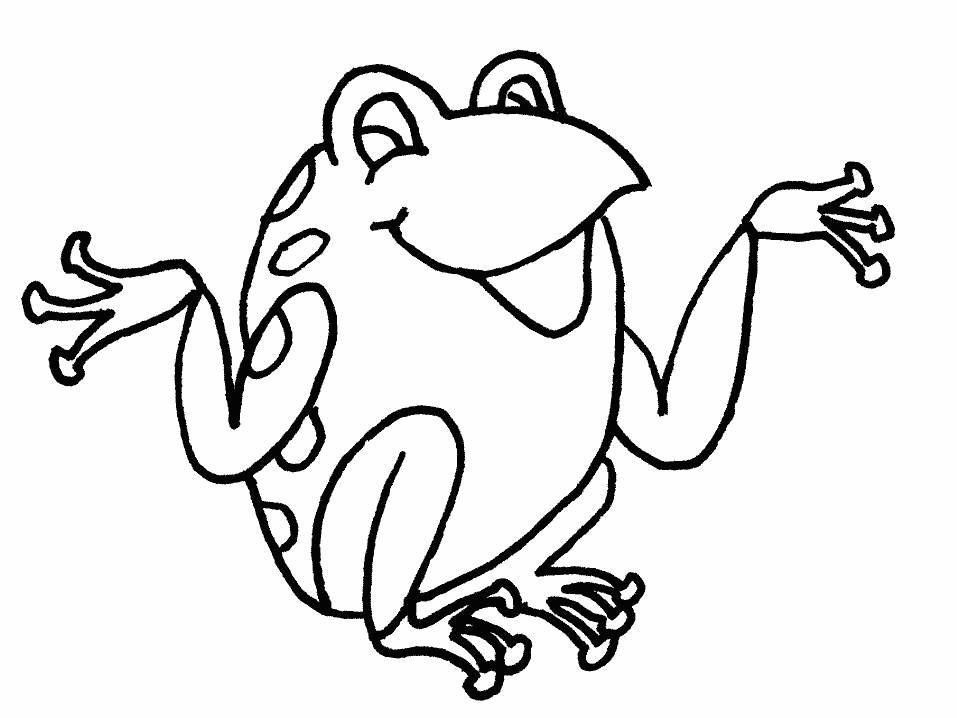 Раскраска: лягушка (Животные) #7683 - Бесплатные раскраски для печати