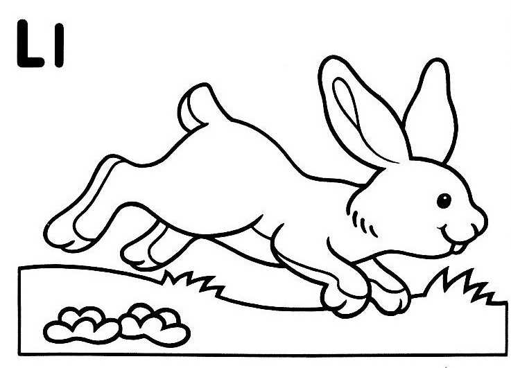 Раскраска: заяц (Животные) #10088 - Бесплатные раскраски для печати