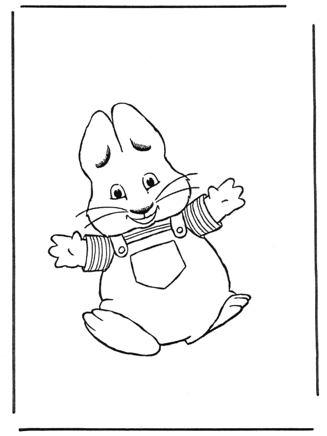 Раскраска: заяц (Животные) #10096 - Бесплатные раскраски для печати