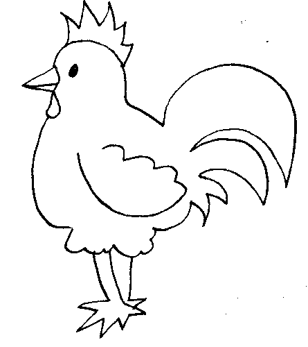 Раскраска: курица (Животные) #17491 - Бесплатные раскраски для печати
