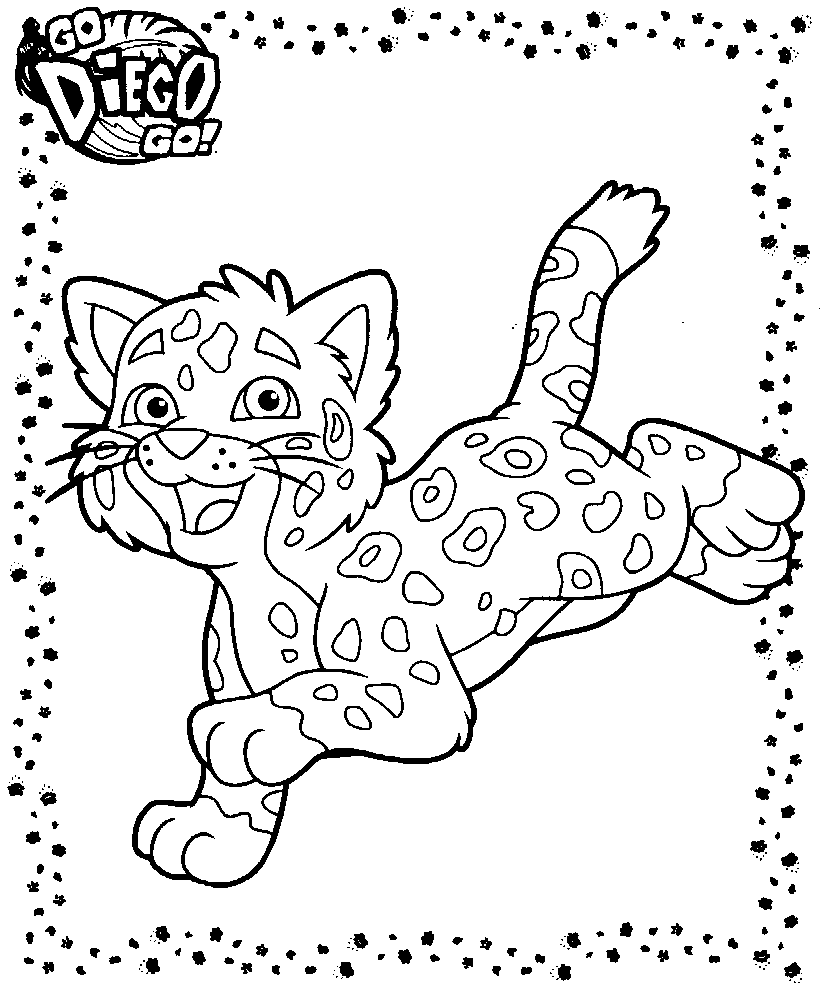 Раскраска: ягуар (Животные) #9004 - Бесплатные раскраски для печати