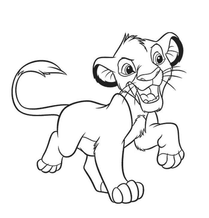 Раскраска: лев (Животные) #10314 - Бесплатные раскраски для печати