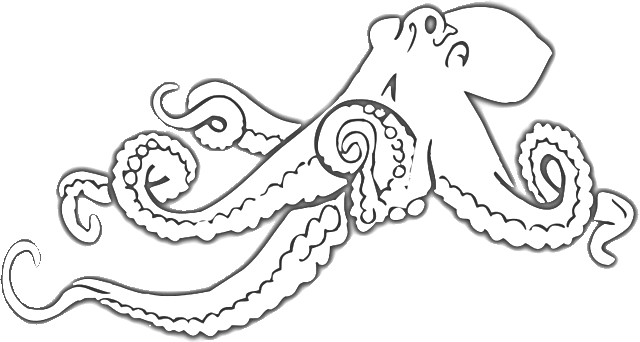 Раскраска: осьминог (Животные) #19054 - Бесплатные раскраски для печати