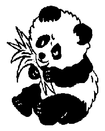 Раскраска: панда (Животные) #12438 - Бесплатные раскраски для печати