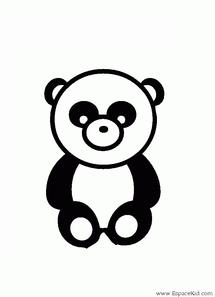 Раскраска: панда (Животные) #12458 - Бесплатные раскраски для печати