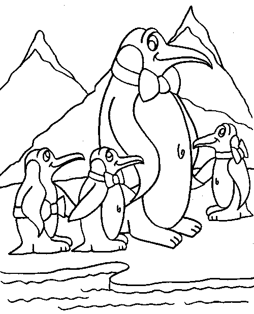 Раскраска: гагарка (Животные) #16958 - Бесплатные раскраски для печати