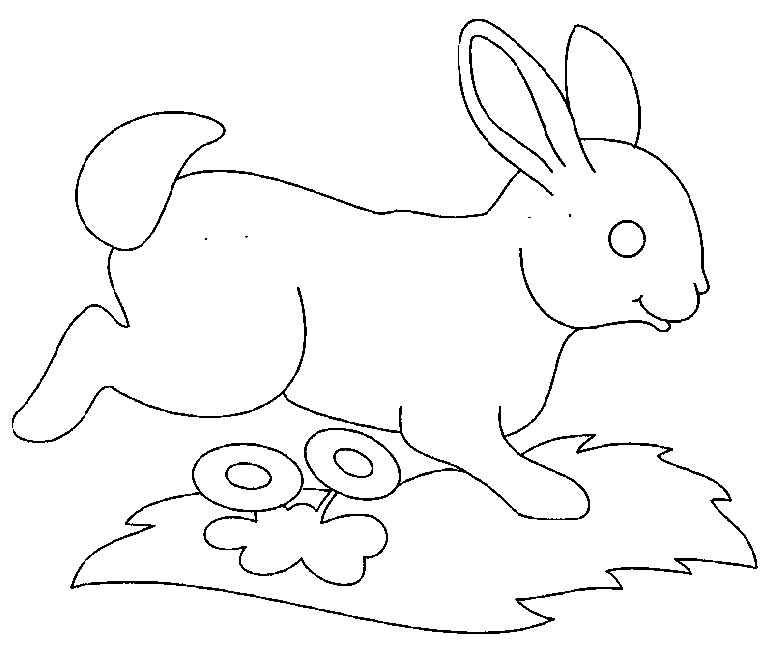 Раскраска: кролик (Животные) #9548 - Бесплатные раскраски для печати