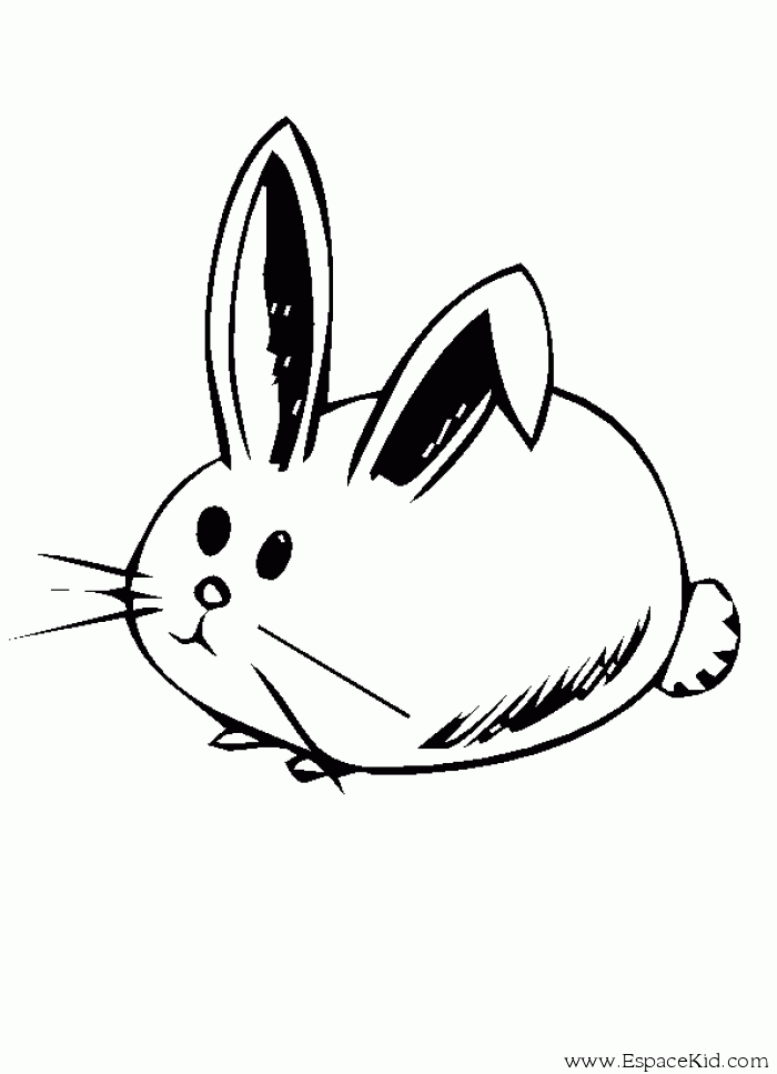 Раскраска: кролик (Животные) #9643 - Бесплатные раскраски для печати