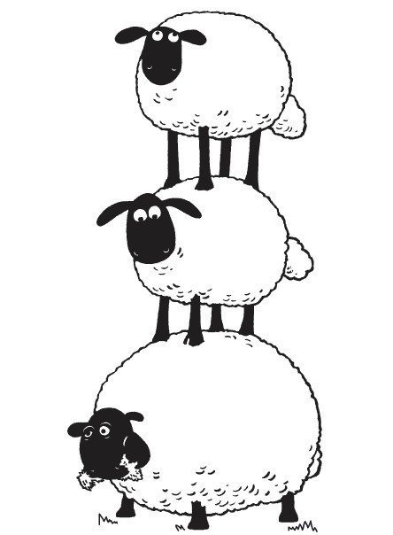 Раскраска: овца (Животные) #11425 - Бесплатные раскраски для печати