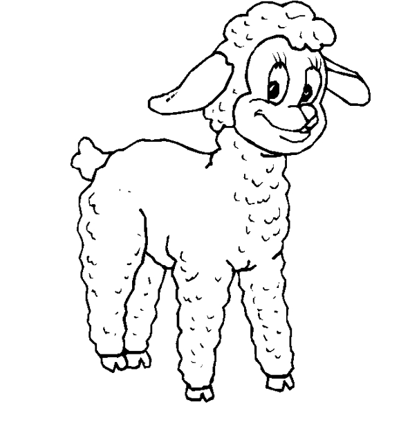Раскраска: овца (Животные) #11450 - Бесплатные раскраски для печати