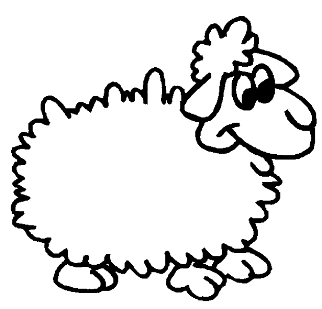 Раскраска: овца (Животные) #11459 - Бесплатные раскраски для печати
