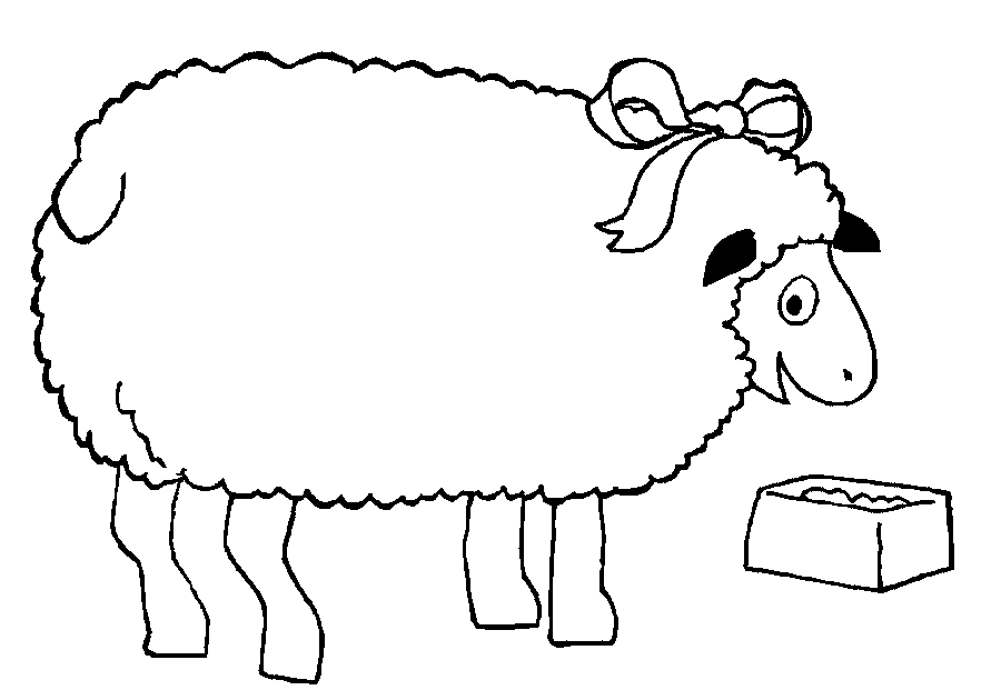Раскраска: овца (Животные) #11499 - Бесплатные раскраски для печати