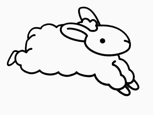 Раскраска: овца (Животные) #11551 - Бесплатные раскраски для печати