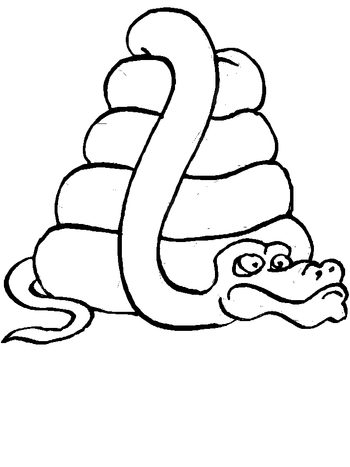 Раскраска: змея (Животные) #14402 - Бесплатные раскраски для печати