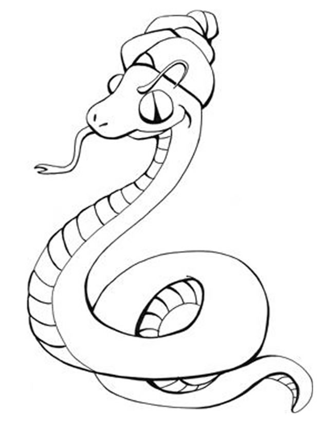 Раскраска: змея (Животные) #14473 - Бесплатные раскраски для печати