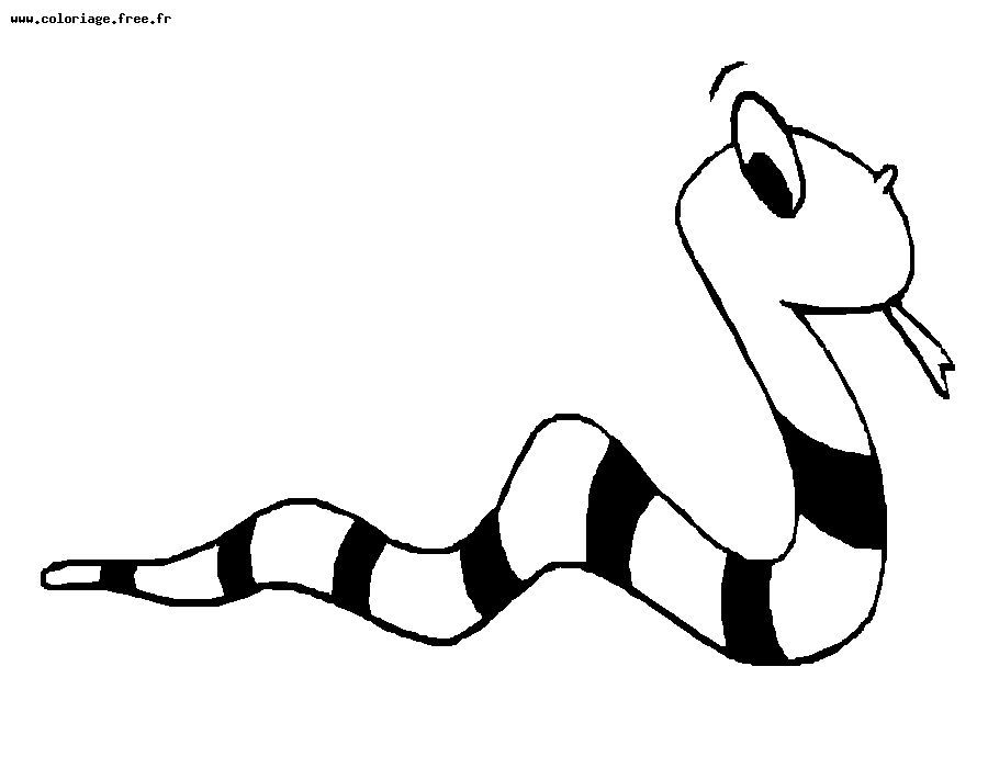 Раскраска: змея (Животные) #14479 - Бесплатные раскраски для печати