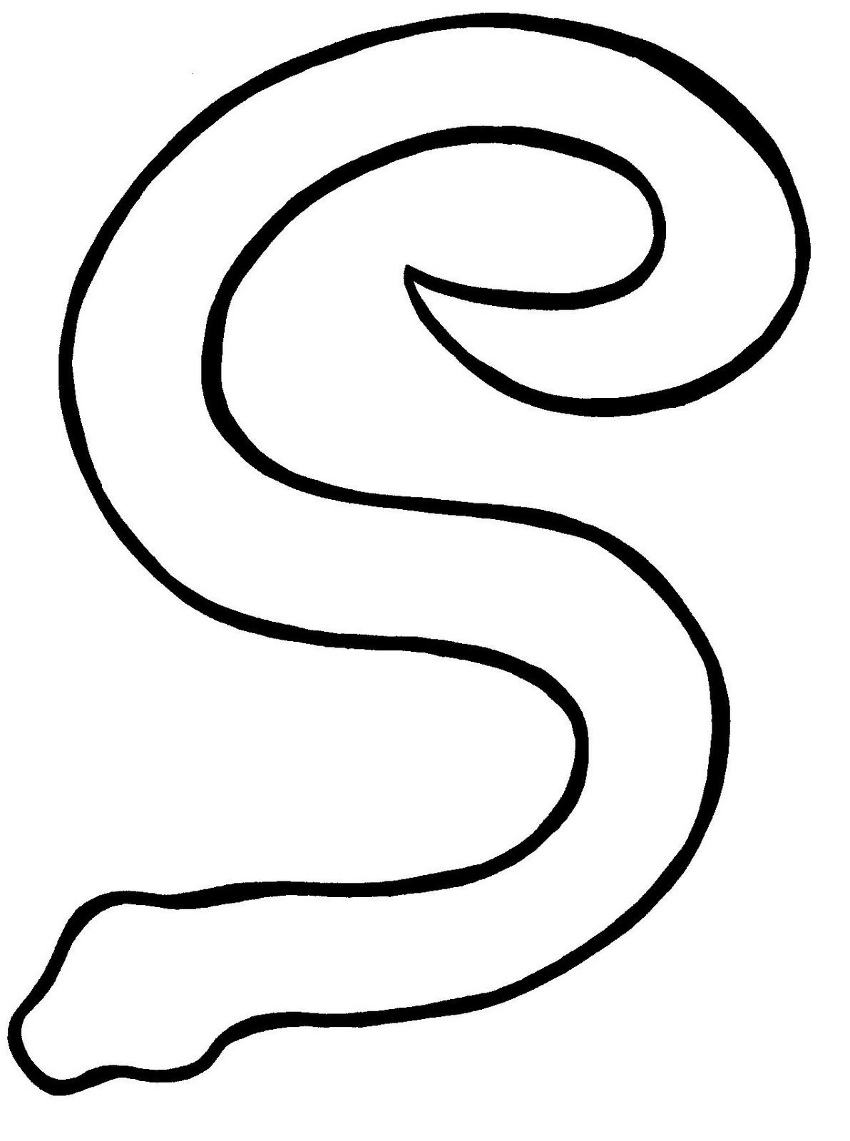 Раскраска: змея (Животные) #14523 - Бесплатные раскраски для печати