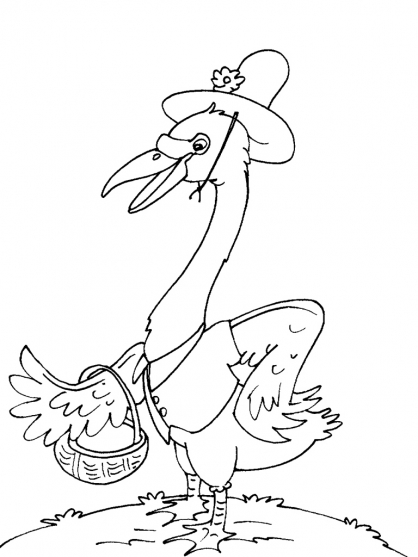 Раскраска: лебедь (Животные) #5003 - Бесплатные раскраски для печати