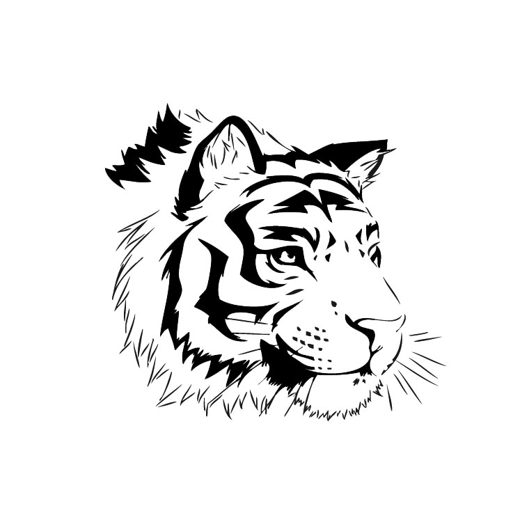 Раскраска: Tigris (Животные) #13631 - Бесплатные раскраски для печати