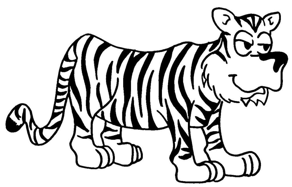 Раскраска: Tigris (Животные) #13725 - Бесплатные раскраски для печати