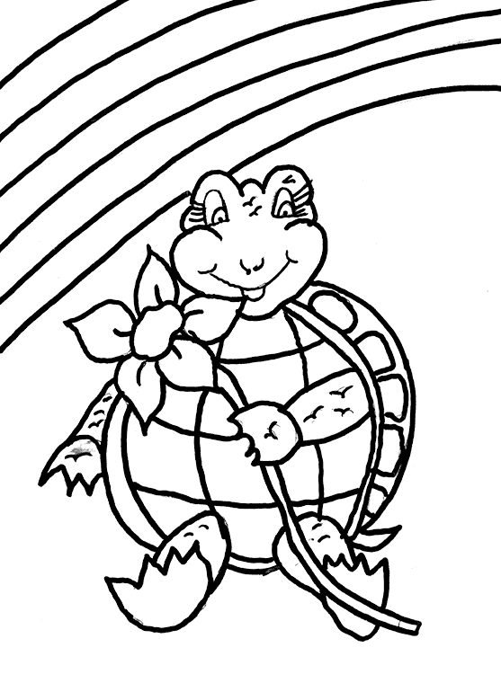Раскраска: черепаха (Животные) #13463 - Бесплатные раскраски для печати
